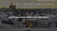Desktop Screenshot of carbray.es